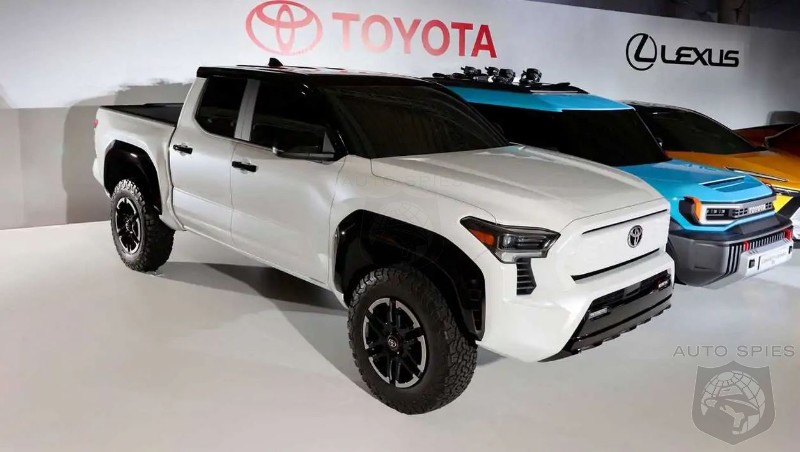 Toyota May Have Given Us An Early Peek At The Upcoming Electric Tacoma